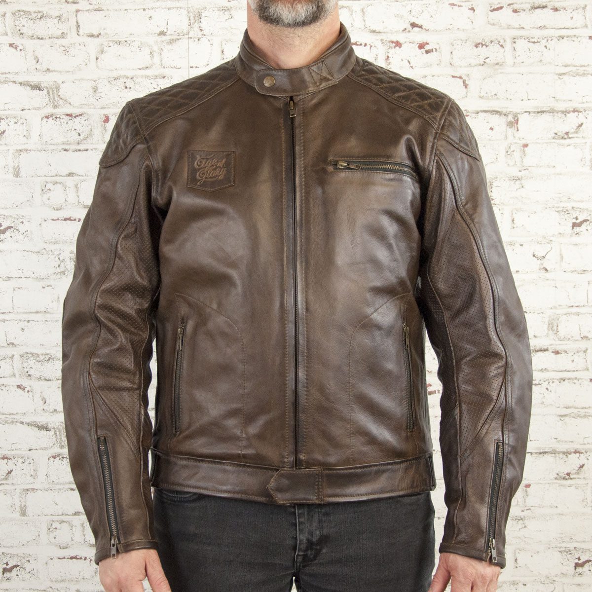 waxed leather jacket