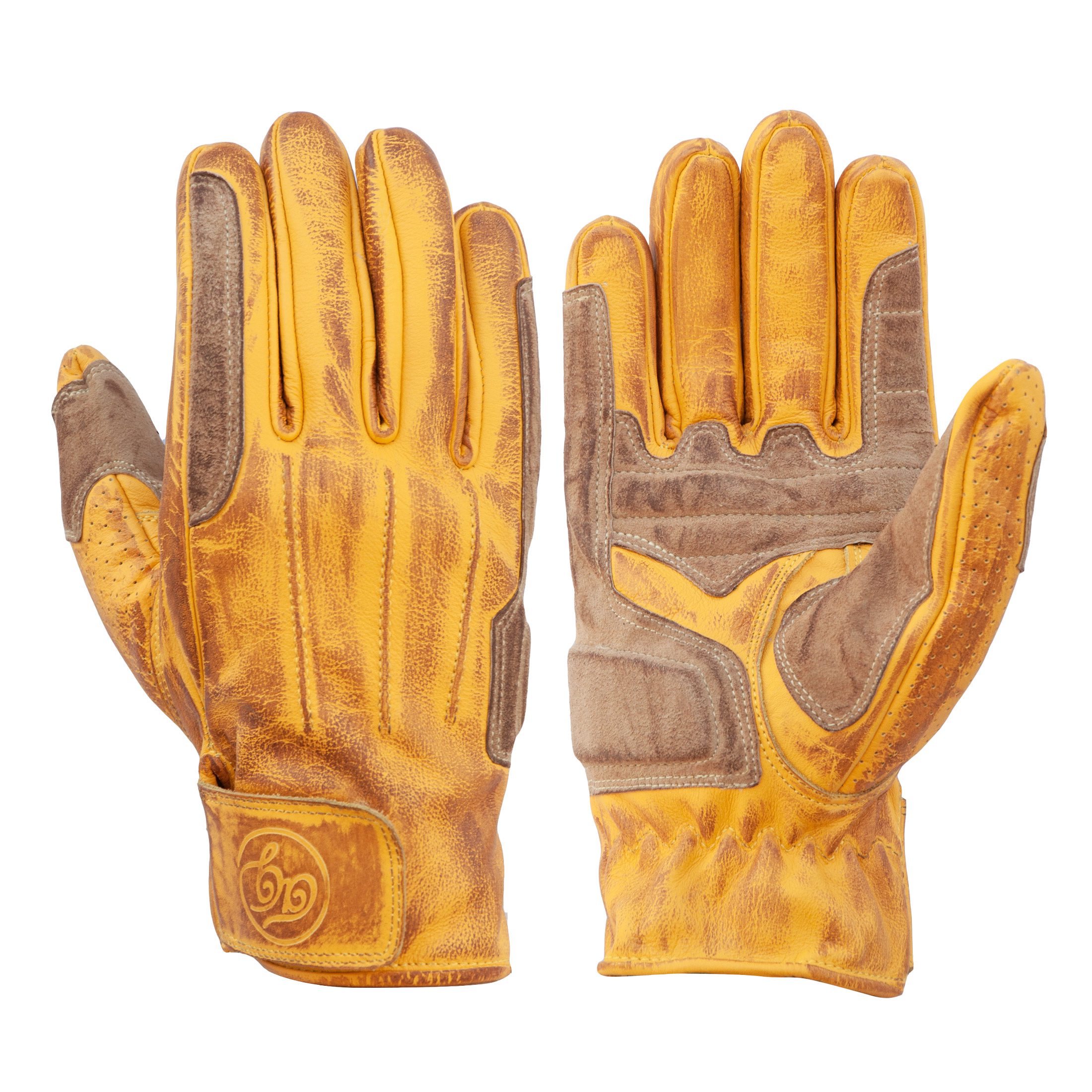 Gants moto homologués en cuir pour passionnés de motos anciennes