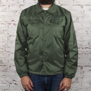 olive green coach jacket