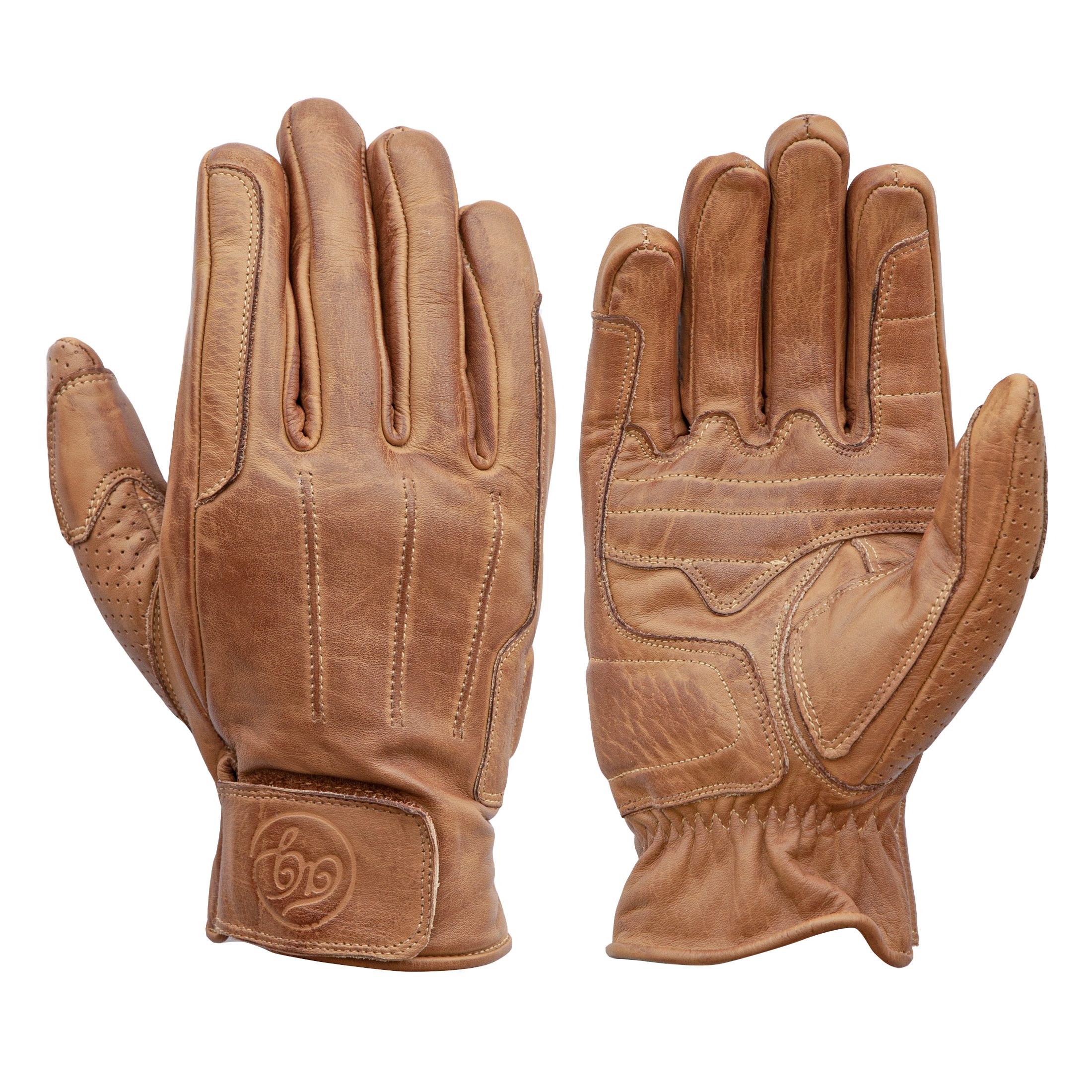Camel sales leather gloves