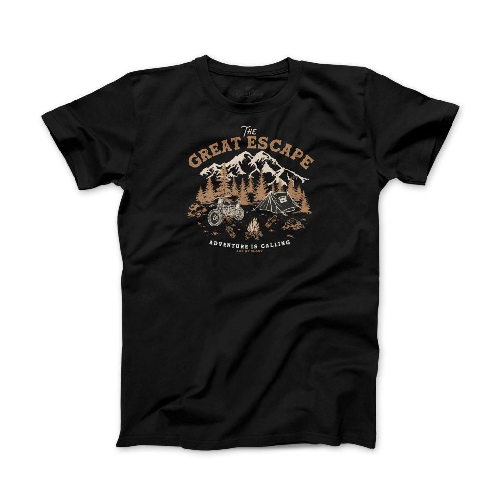 COLLARED LONG SLEEVE SHIRT GATES OF GLORY