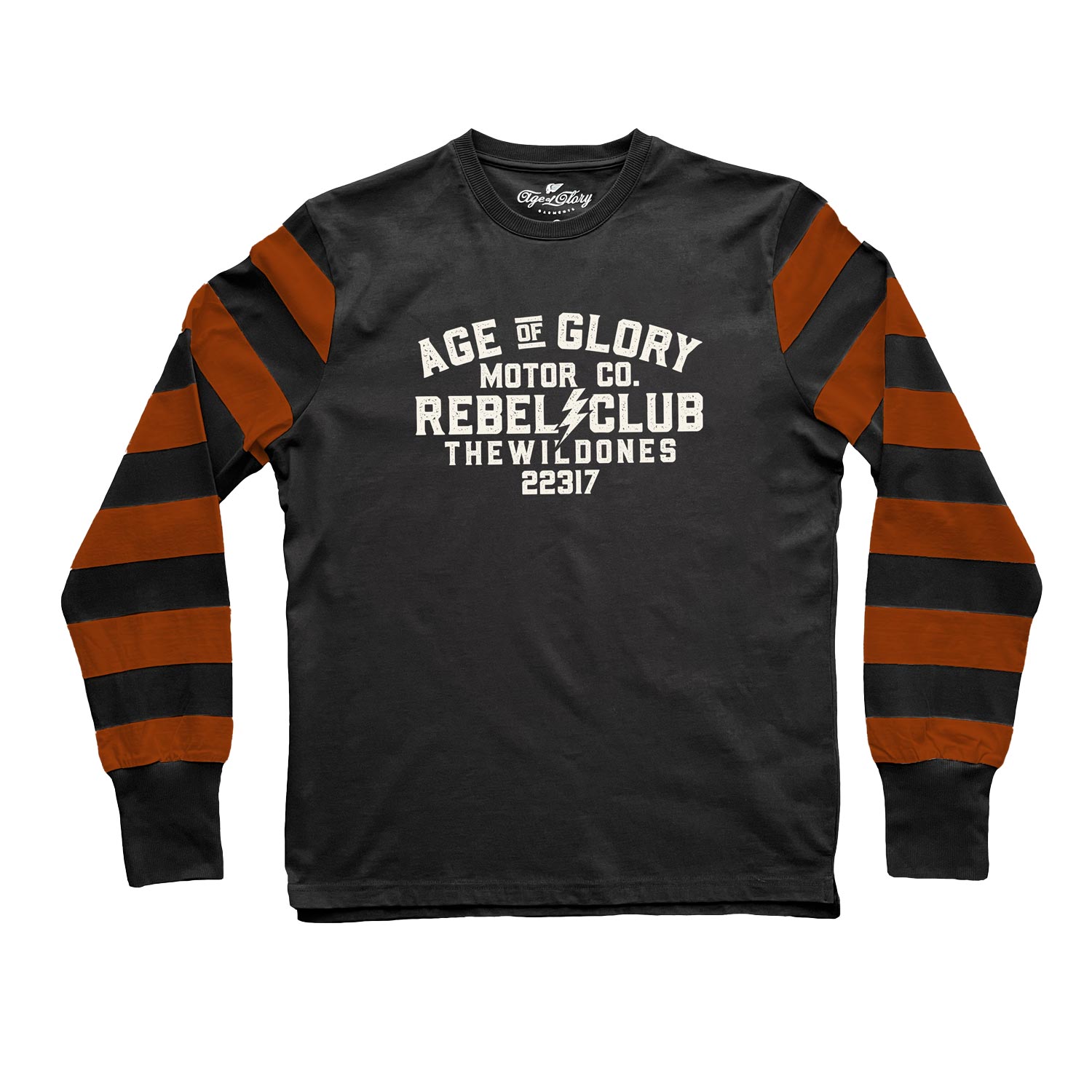 Wall of Death Tee Heather Grey - Age of Glory